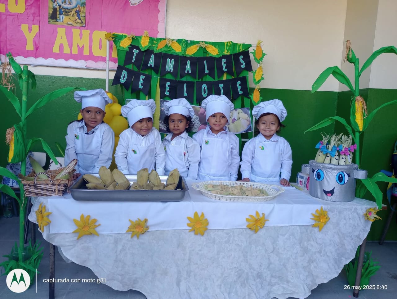 Celebración del Día del Elote